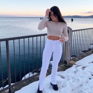 Zara cropped long sleeve